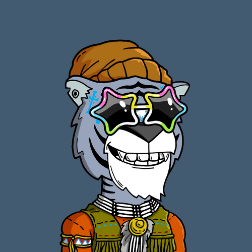 Grouchy Tiger Social Club #1232