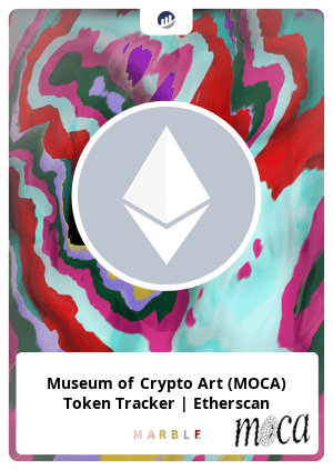 Museum of Crypto Art (MOCA) Token Tracker | Etherscan