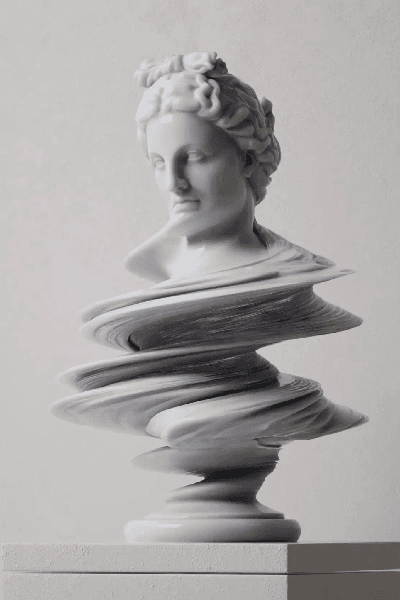 Space Distortion Open Edition by Leo Caillard