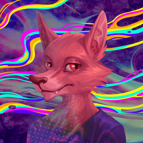 Trippy Fox B #59