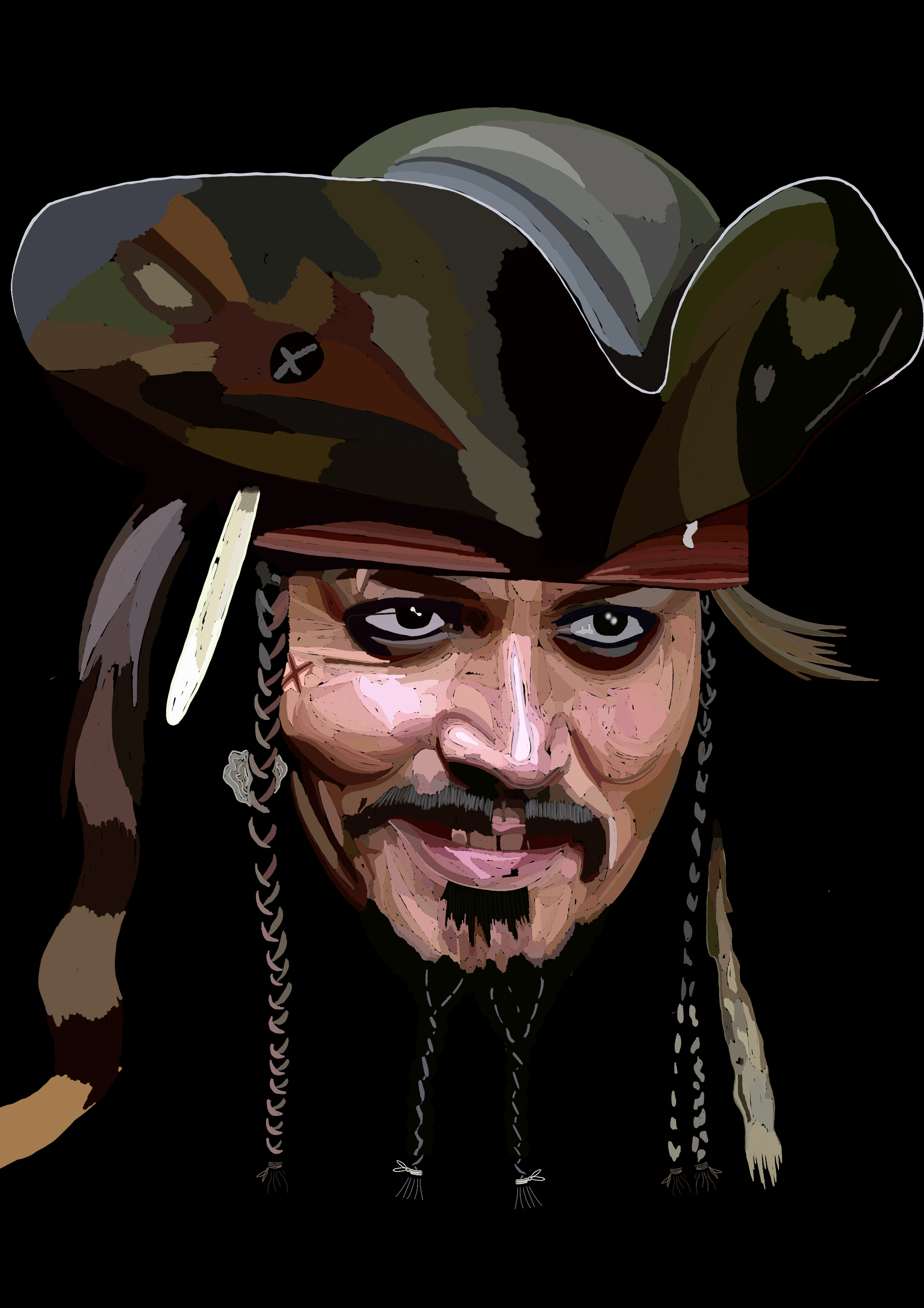 #01 Johnny Depp - Pirates of the Caribbean