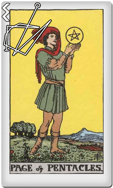 1144 - Page of Pentacles