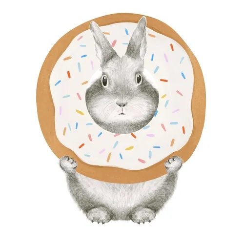 Dear Hancock Bunny Calendar 2025