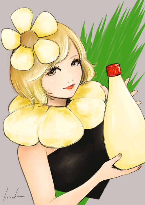 Corn & Mayonnaise Sushi girl