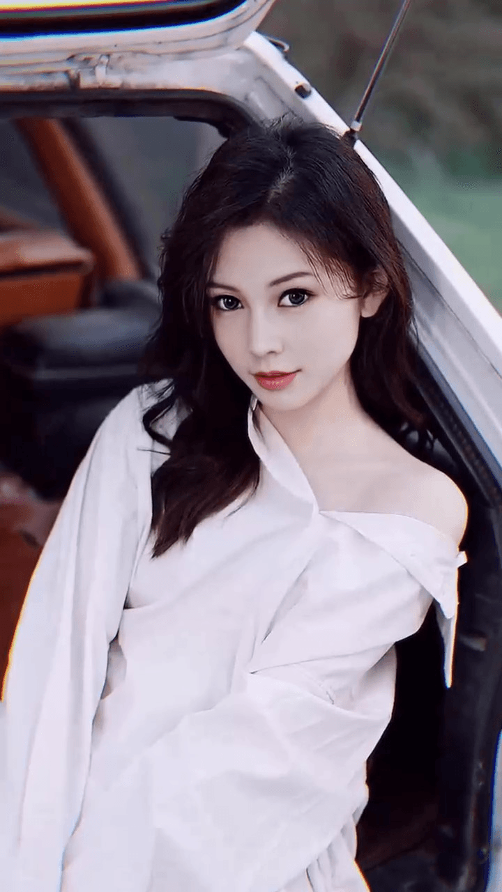 Schoolgirlsexyvideo - Sexy Asian women sitting in car , Girl wearing White Shirt video clips -  Art Sexy Girl | OpenSea