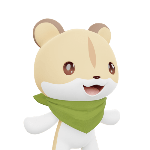 3D LEELEE-Golden hamster-Normal-#00455