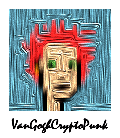 VanGogh CryptoPunk #23