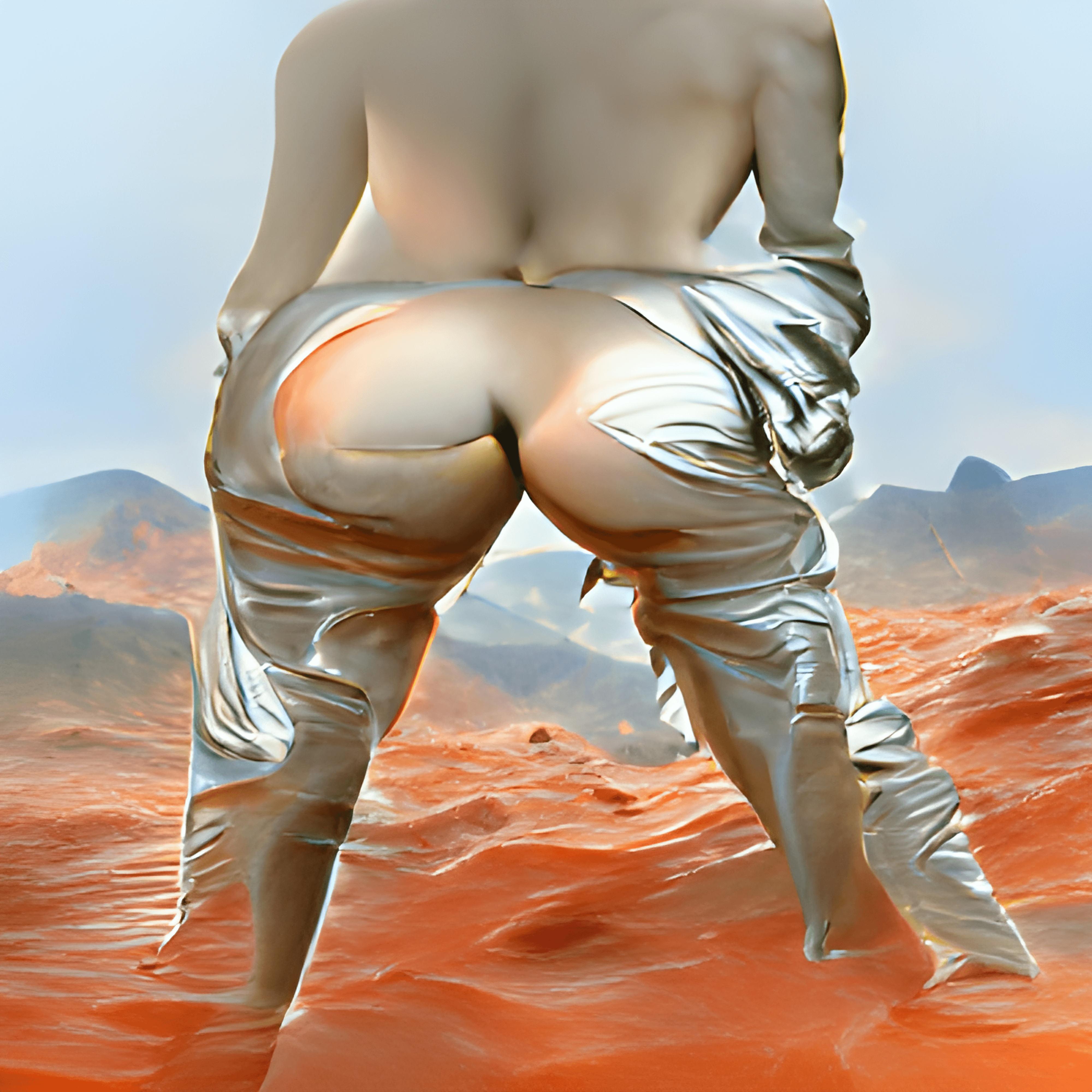 the first ass on mars
