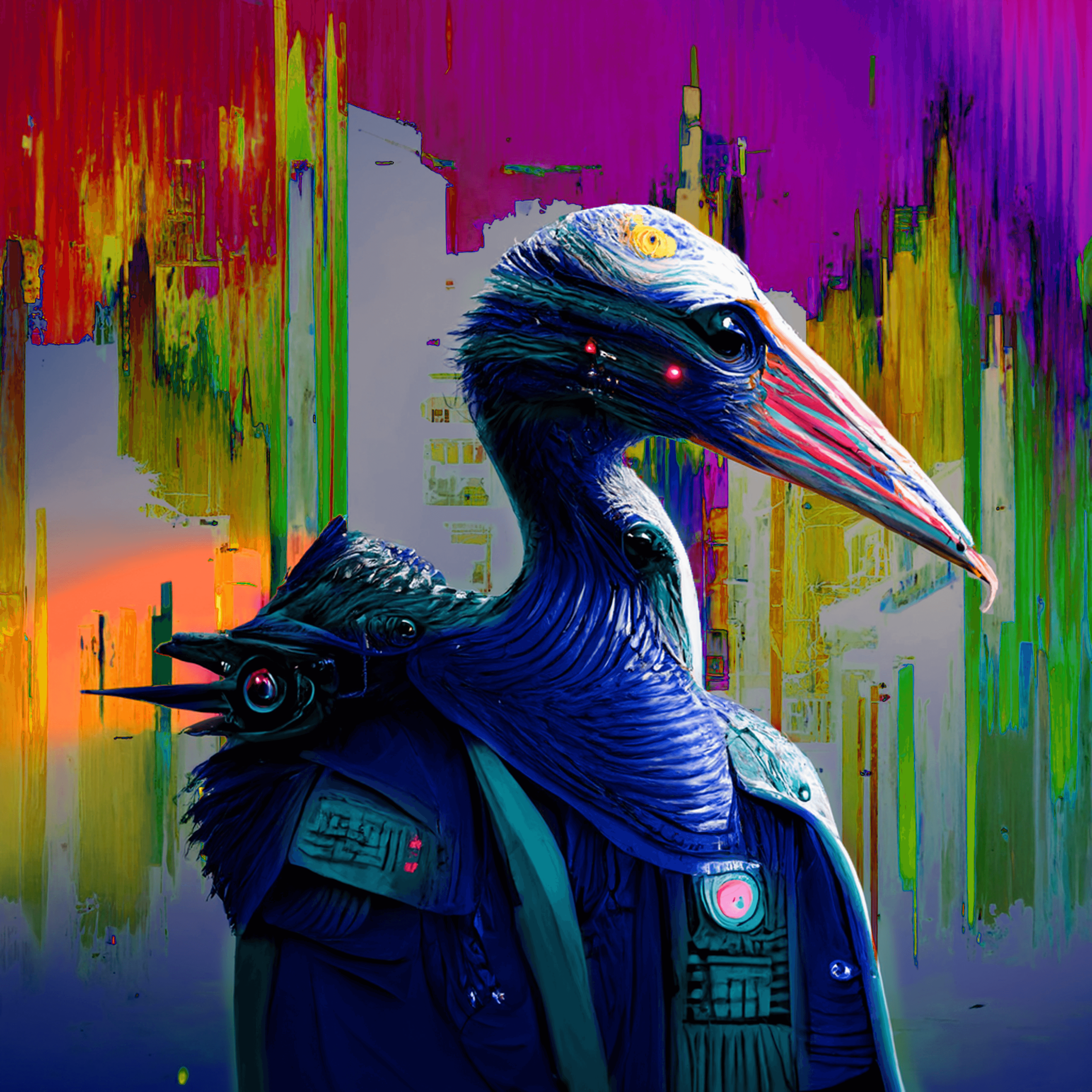 PFP (Portrait Freak Pelican) #009