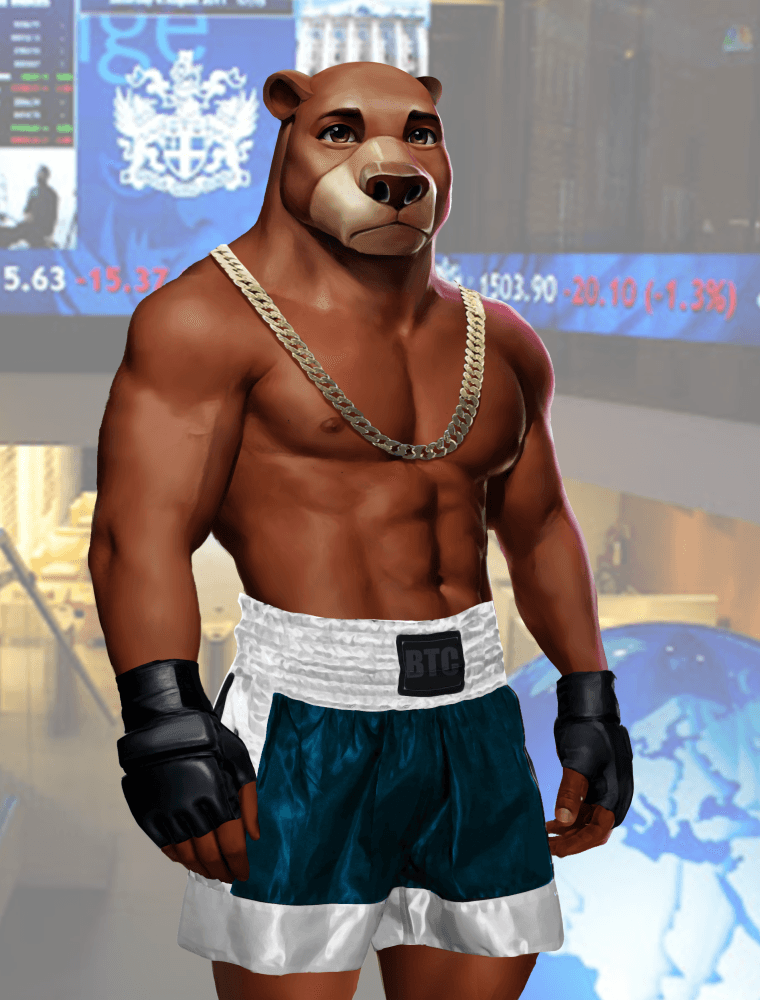Wall Street Avatar Fighter Bear #185