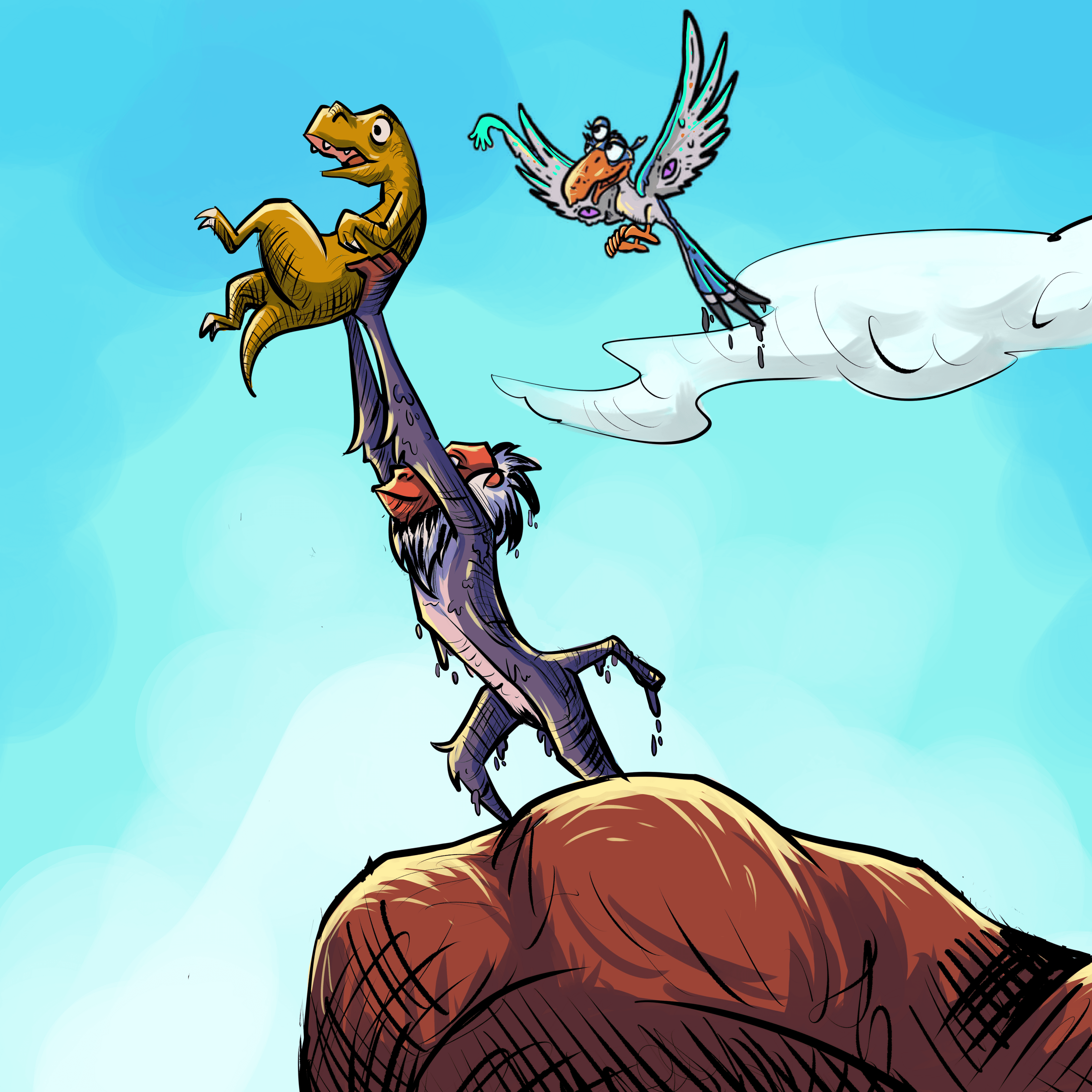 Collab Dino With Crypto Carnies