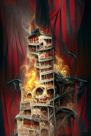 the leaning inferno tower of death