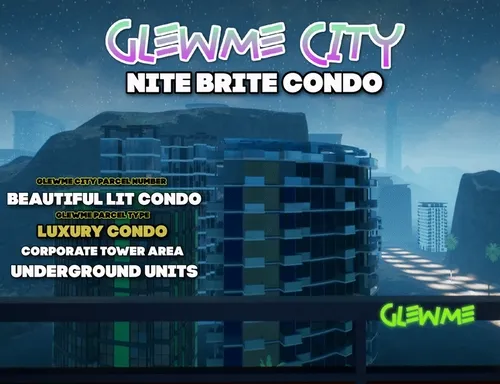 Lite Brite Condo Tower, 1407c UNIT -8