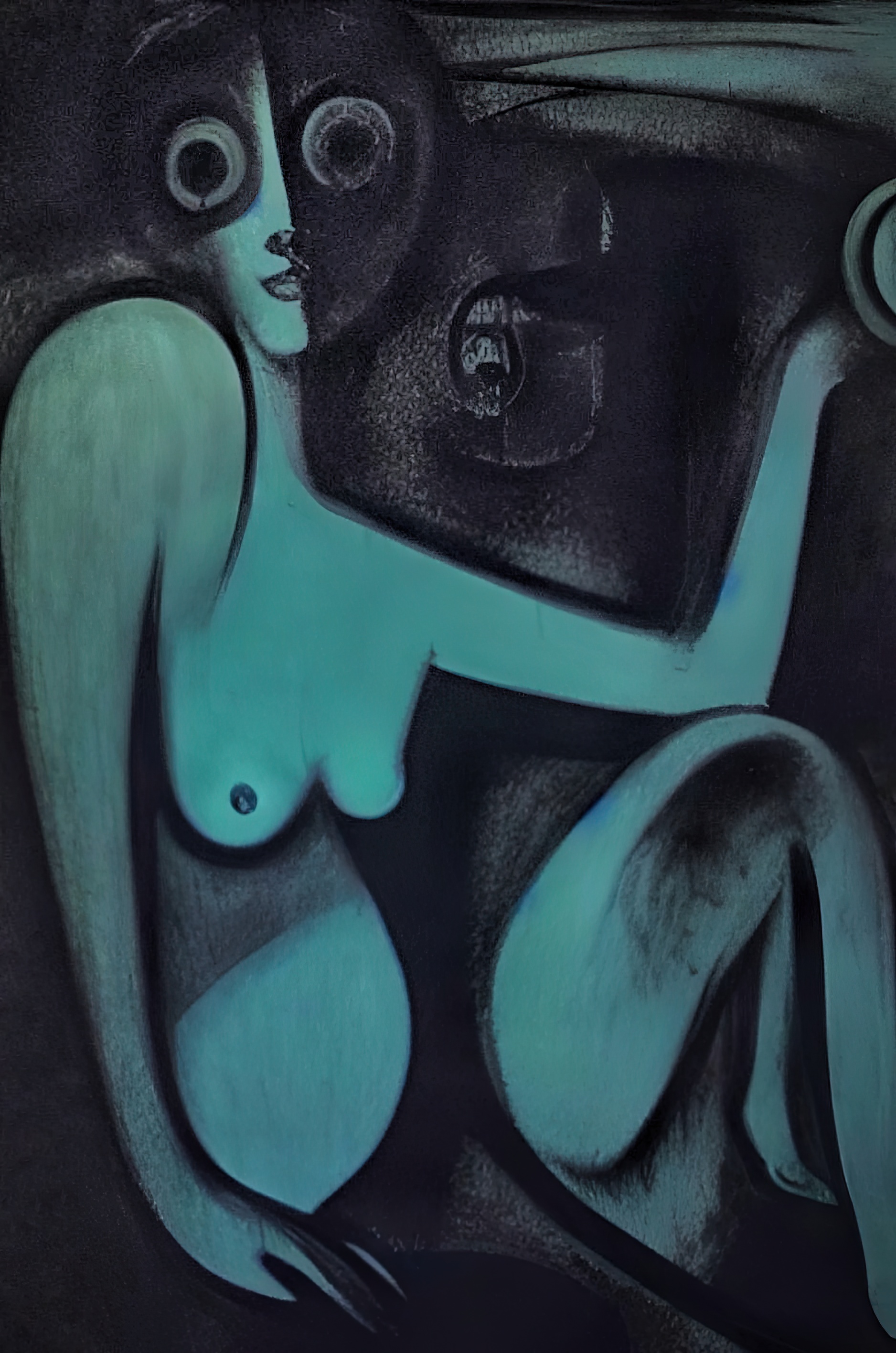 The Blue Naked Woman |Paolo Galleri|