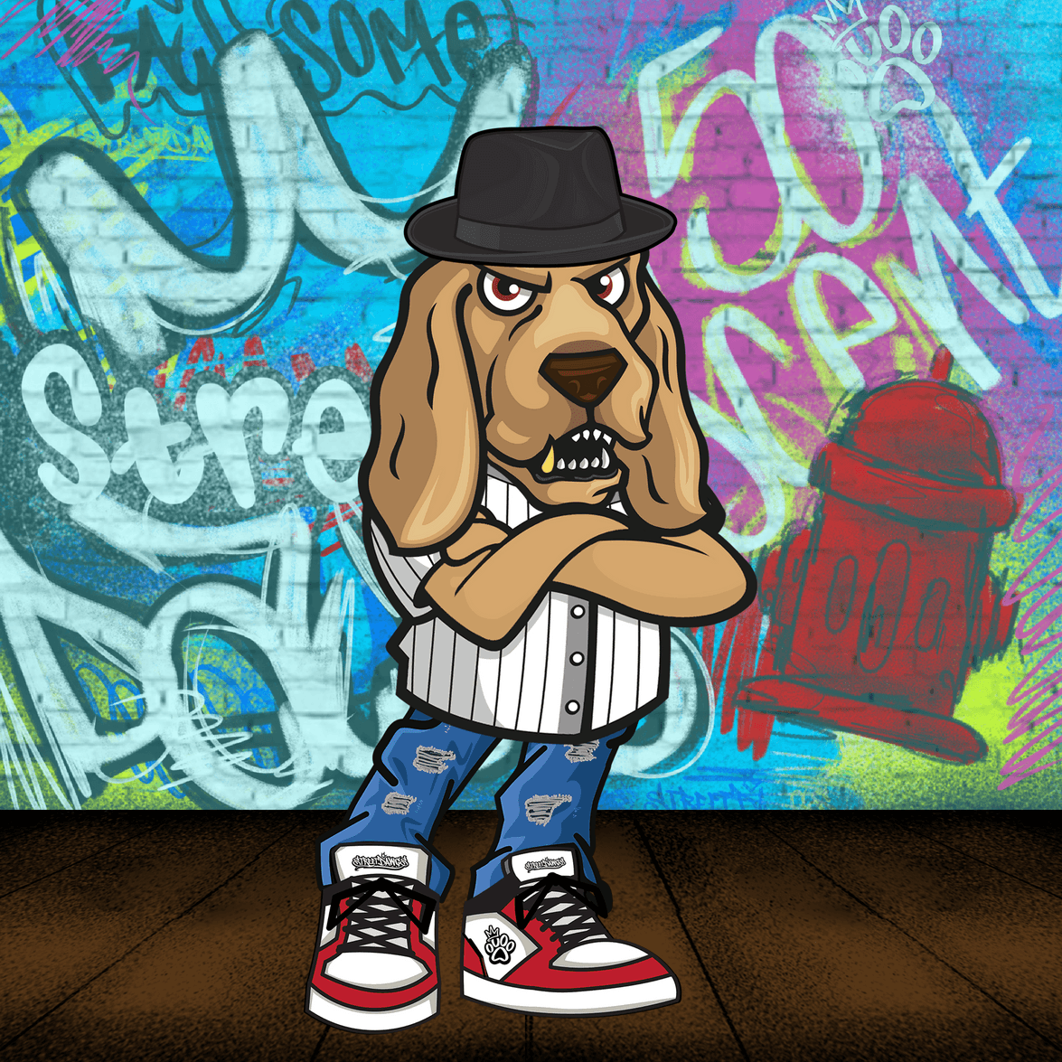 Cocker Spaniel 0652 The Street Dawgs OpenSea