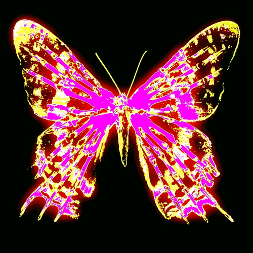 RB8 Radioactive butterfly NFT OpenSea