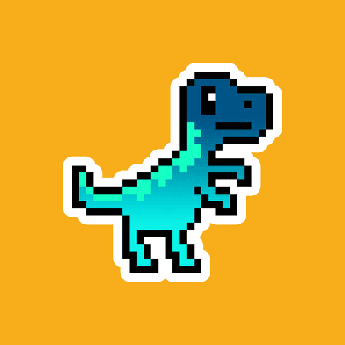 PixelSaurus Rex #0004