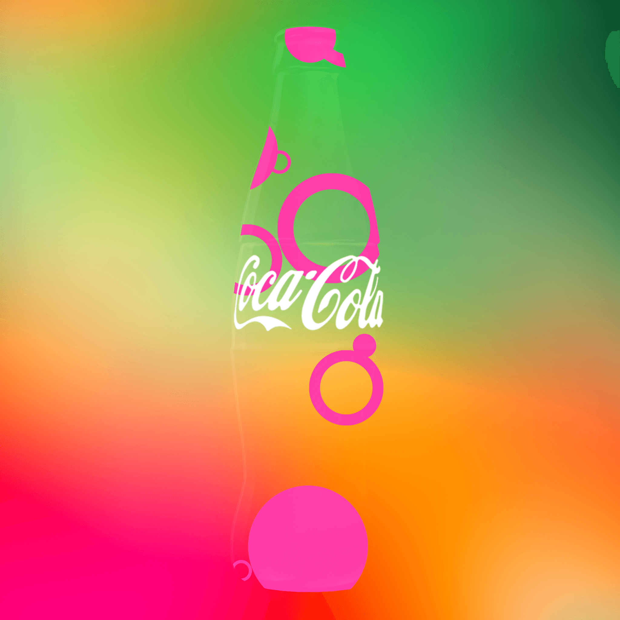 Coca-Cola Friendship Bottle #2036