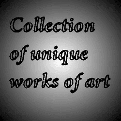 Collection of uniqe works of art collection image