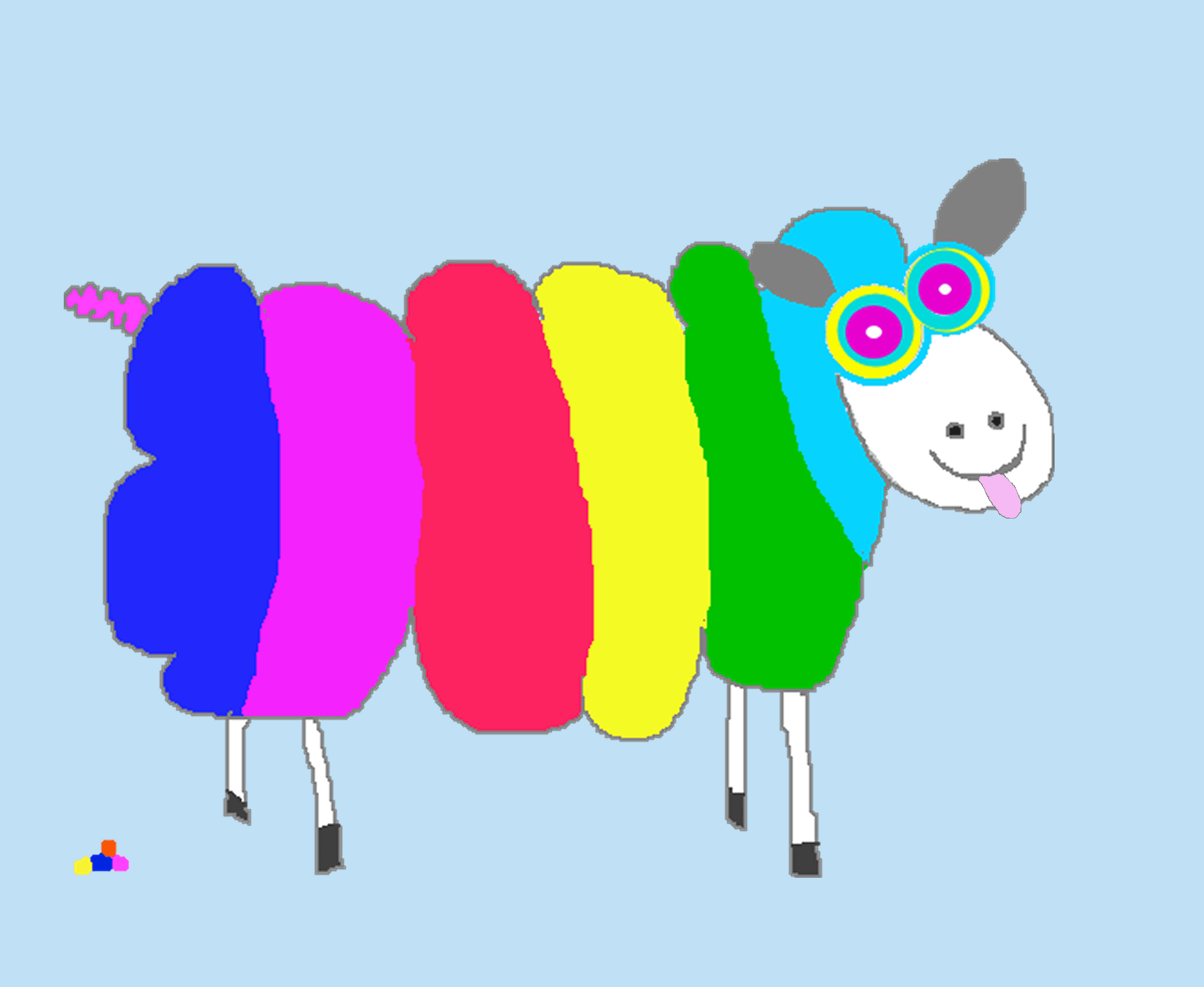 Sheep 6. Happysheep.
