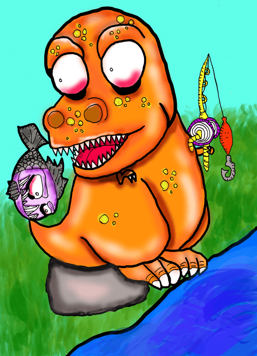 silly T-Rex No. 82 BiteMe