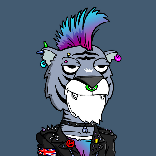 Grouchy Tiger Social Club #5656