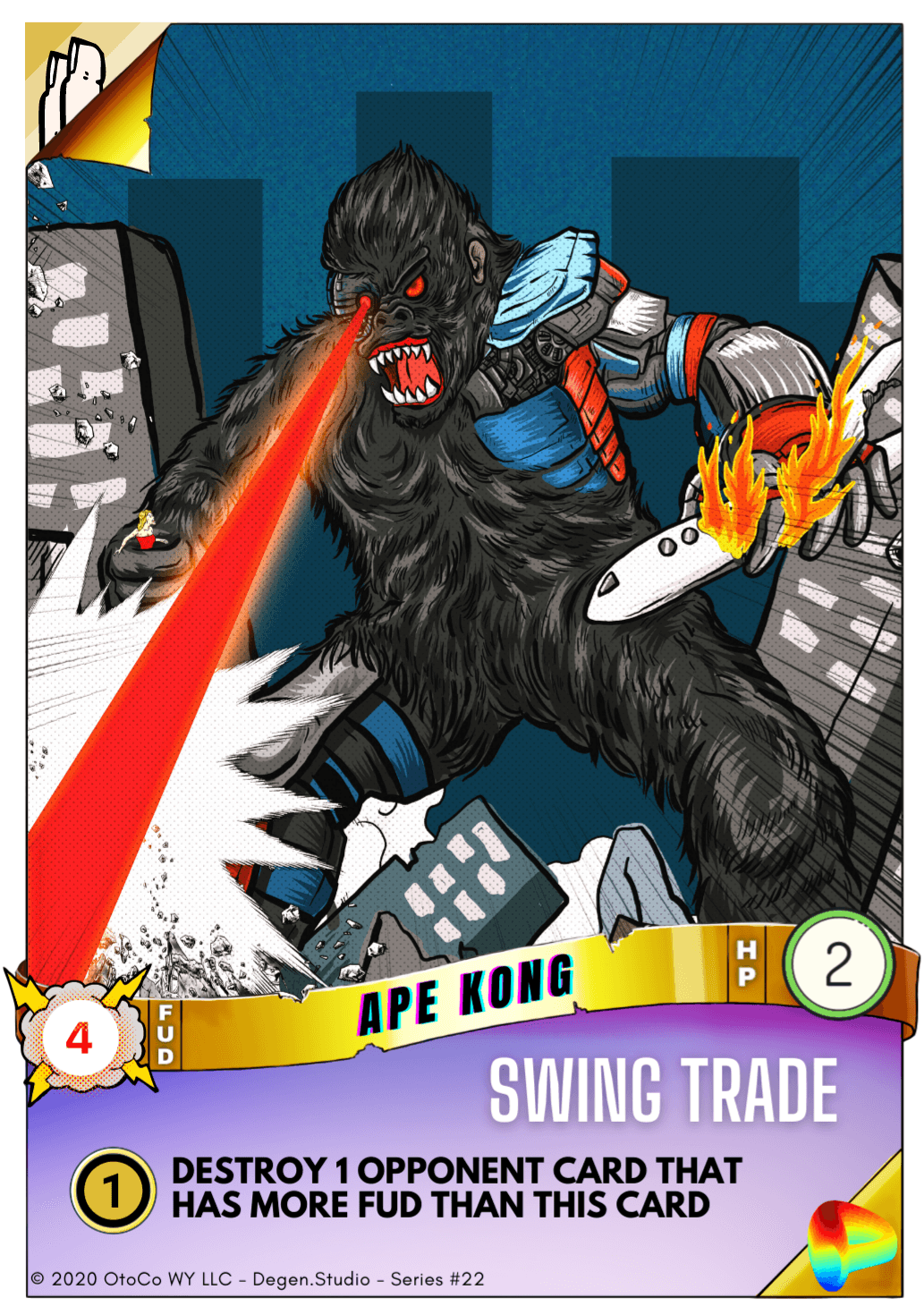 /DRM/ 1st Edition - Ape Kong [founders edition]