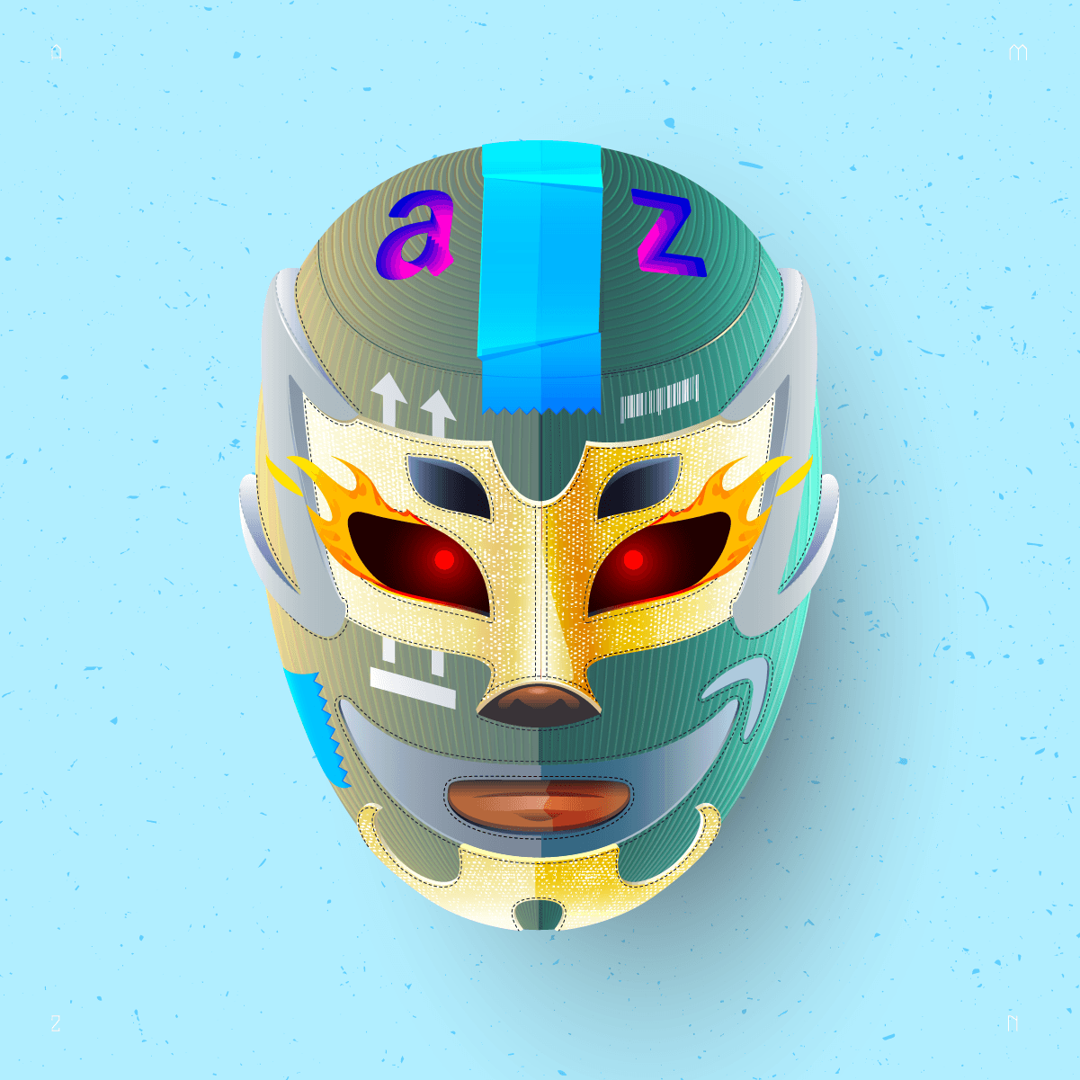 Amazon Luchadores Mask #174