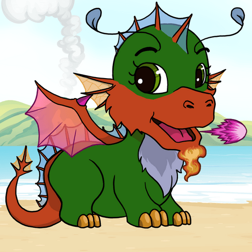 Baby Dragon Club #7955