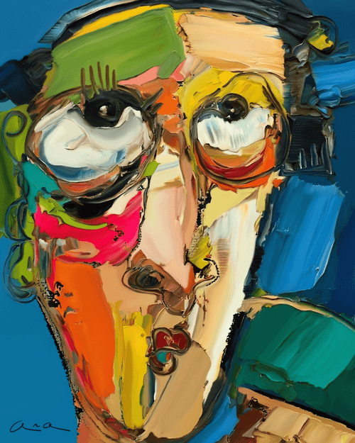 Expressionist Portrait #32