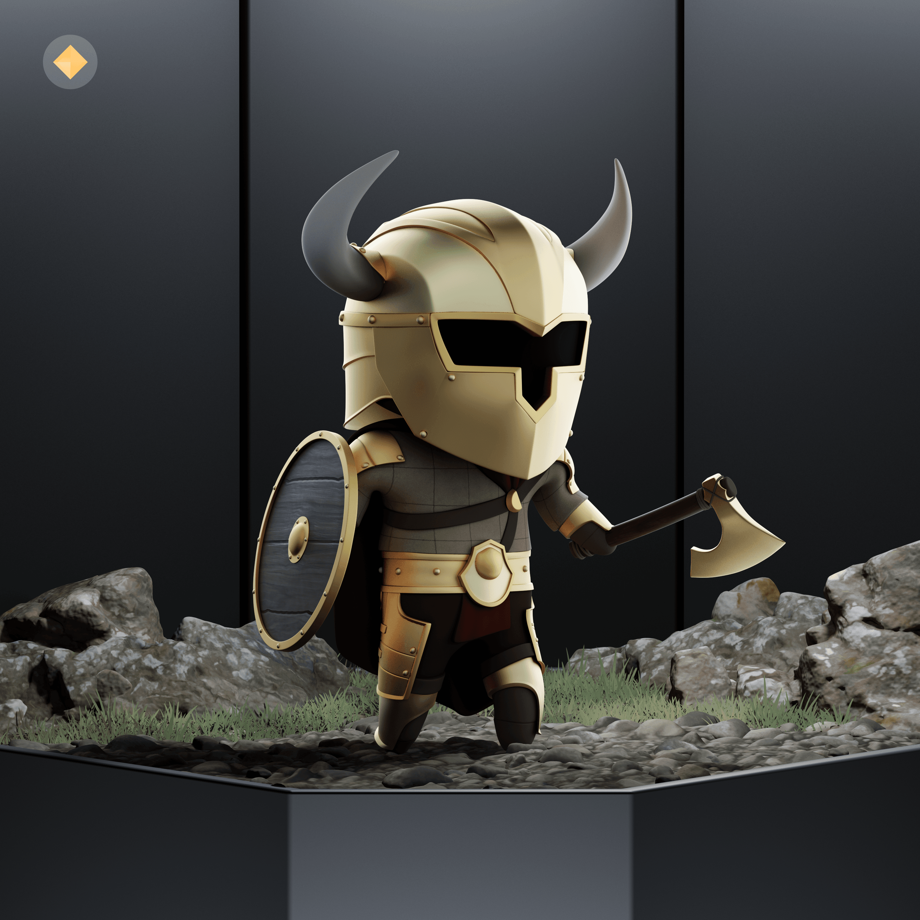 Gold Viking Watcher [Genesis]