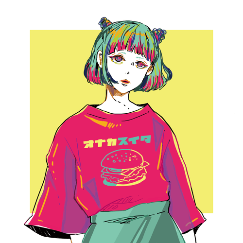 オナカスイタ　I'm hungry