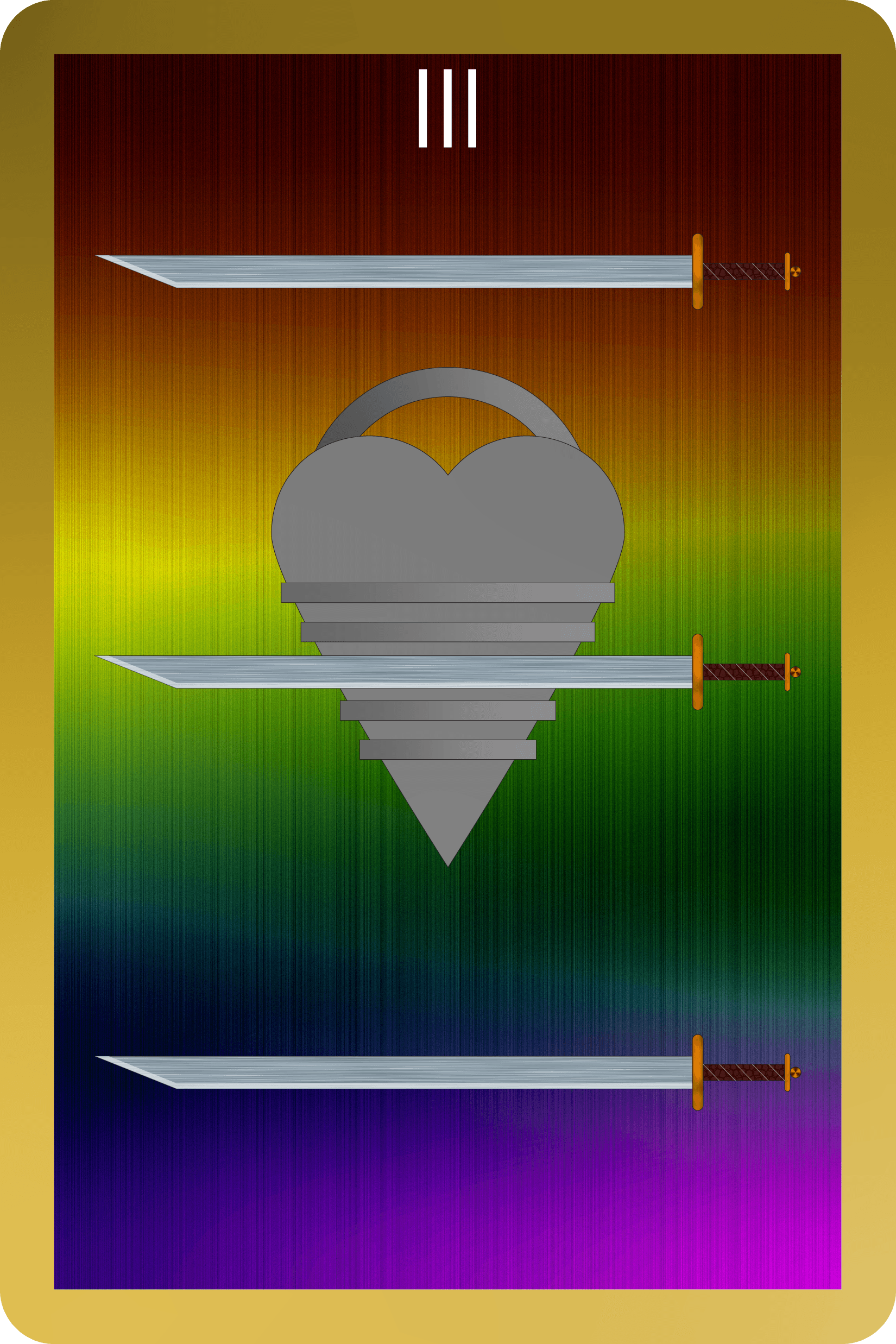Three of Swords #24