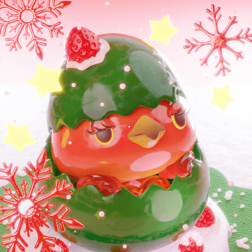 CNPcake #00292 Narukami-Red