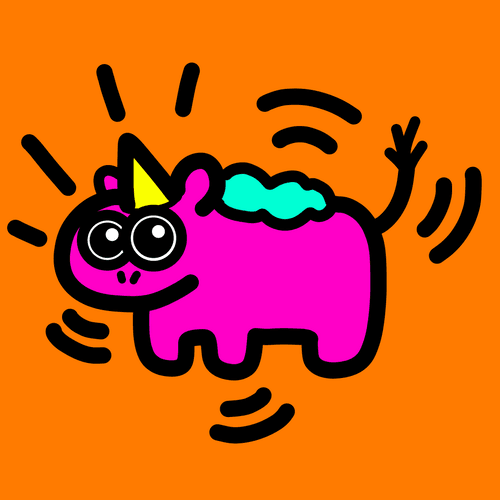 Unicorn- colorful#109