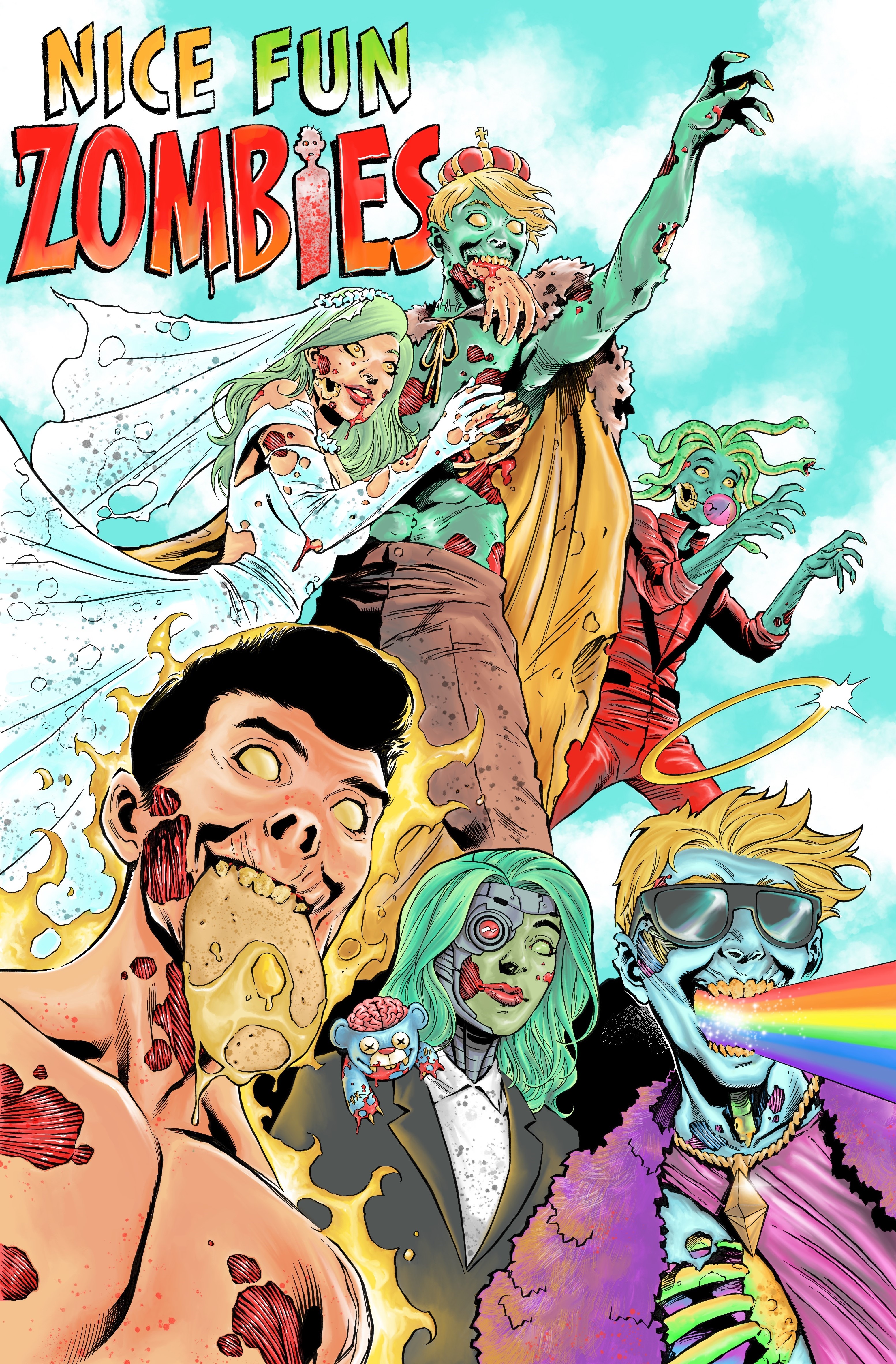 Nice Fun Zombies Collab Art #1