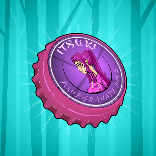 Itsuki Pomegranate Juice Bottle Cap