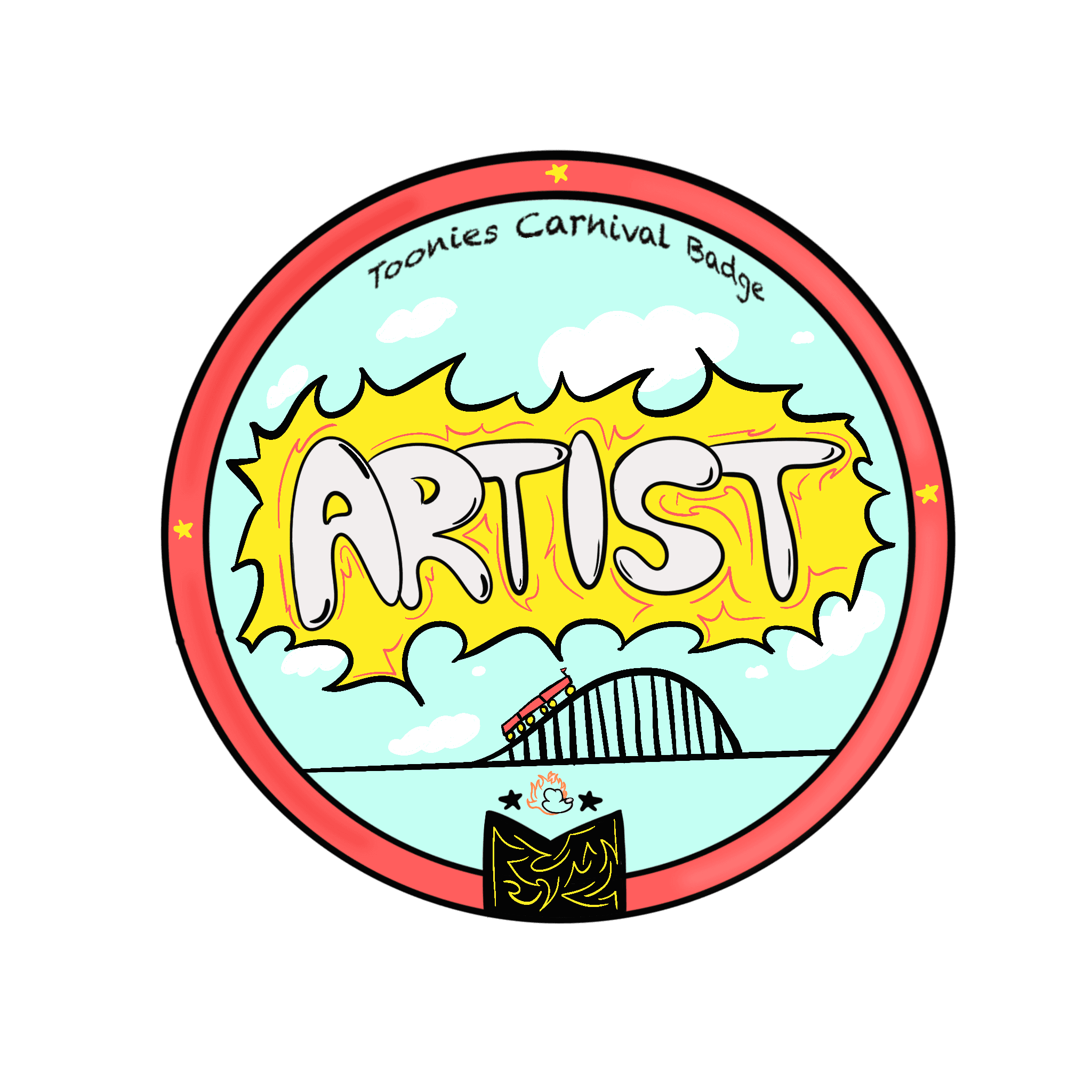 Carnival Artist Badge