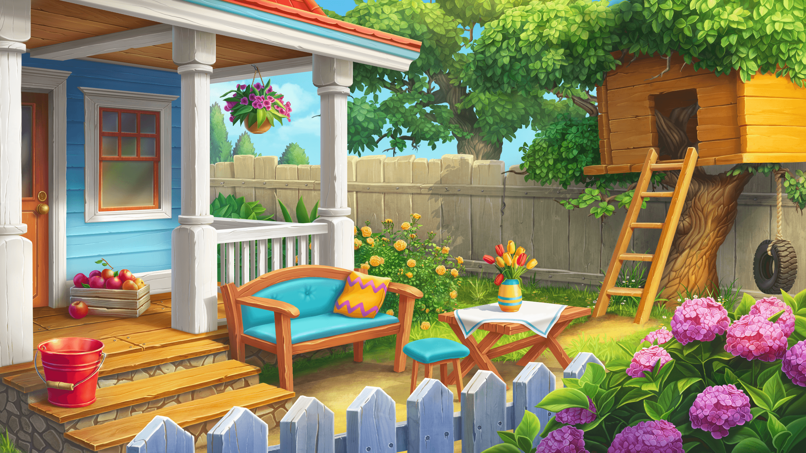 Relaxing Backyard