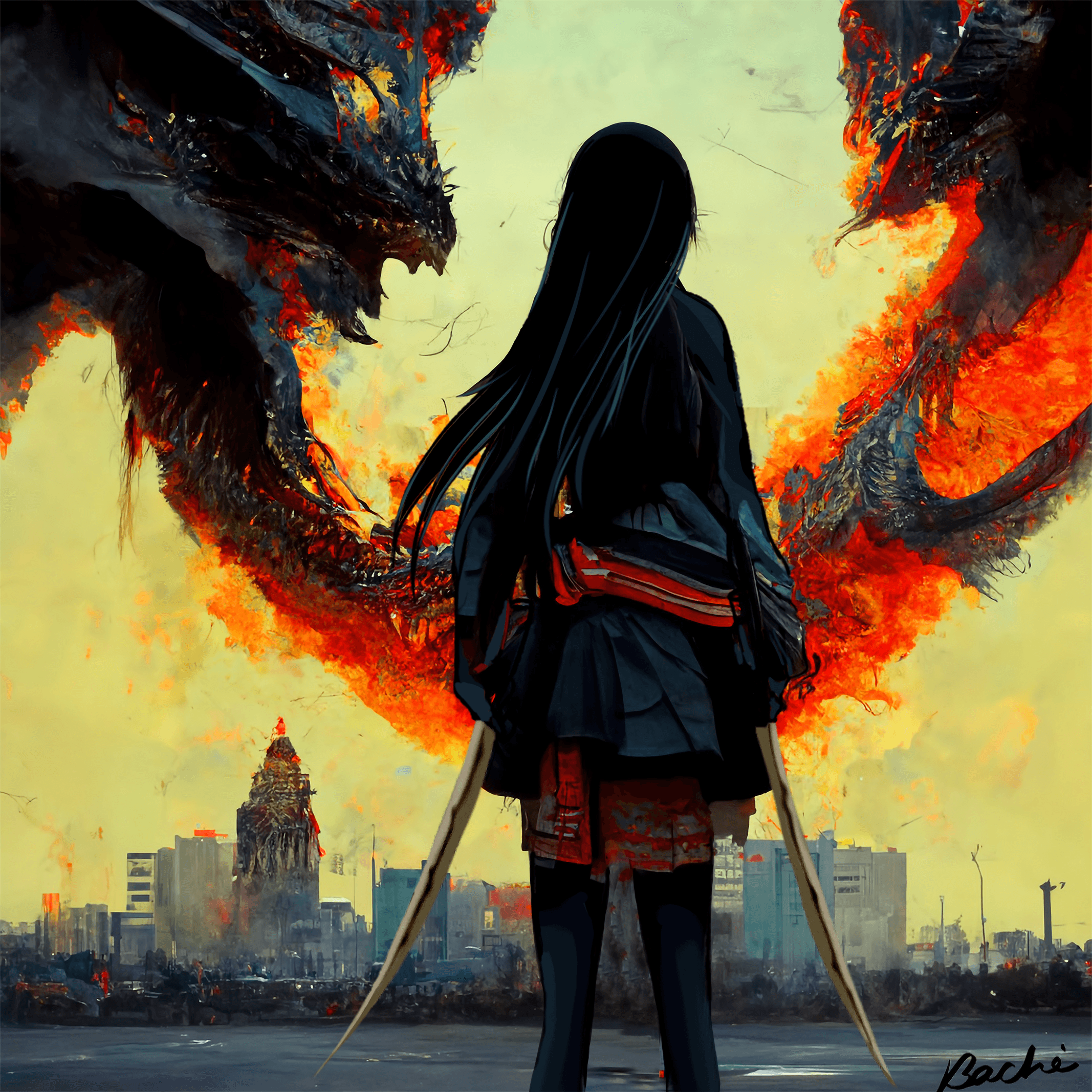 Samurai vs The Dragon