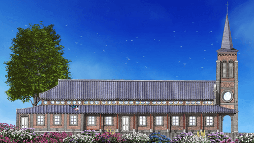 나바위성당의 여름 | Summer of Nabawi Church