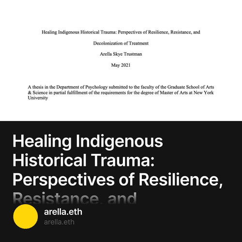 Healing Indigenous Historical Trauma: Perspectives Of Resilience ...