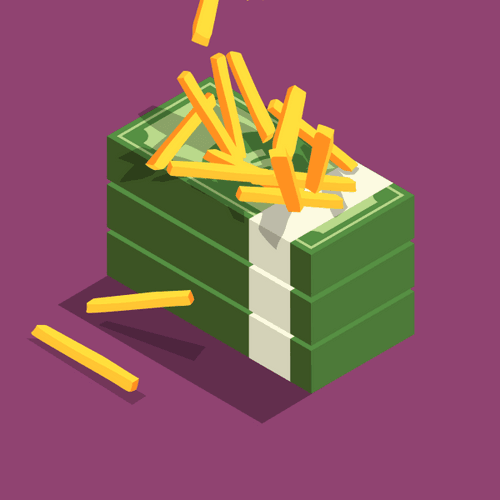 Fast Food Money Stacks #175