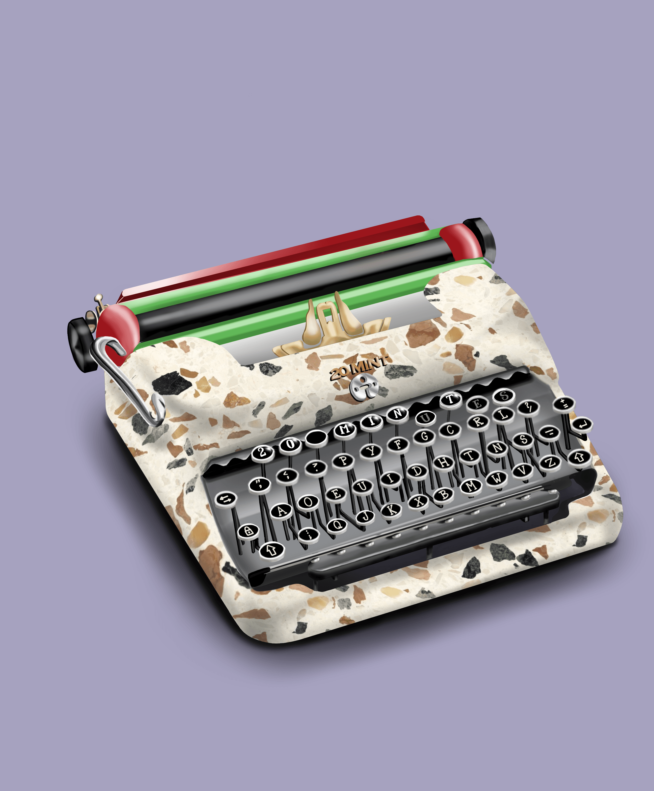 20 Mint Typewriter #394