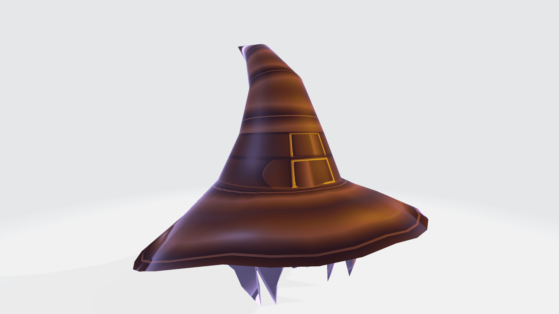 Decentraland brown Wizard Hat