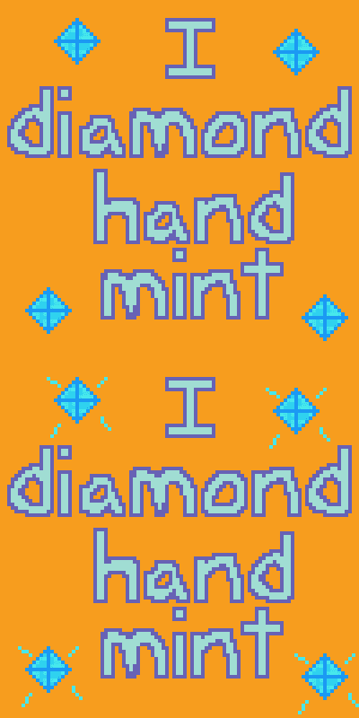 diamond hand minter