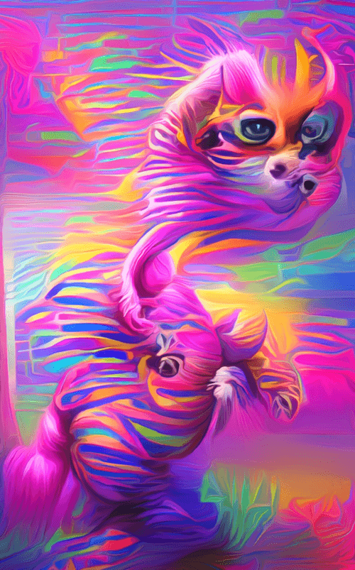 Rainbow Zebra