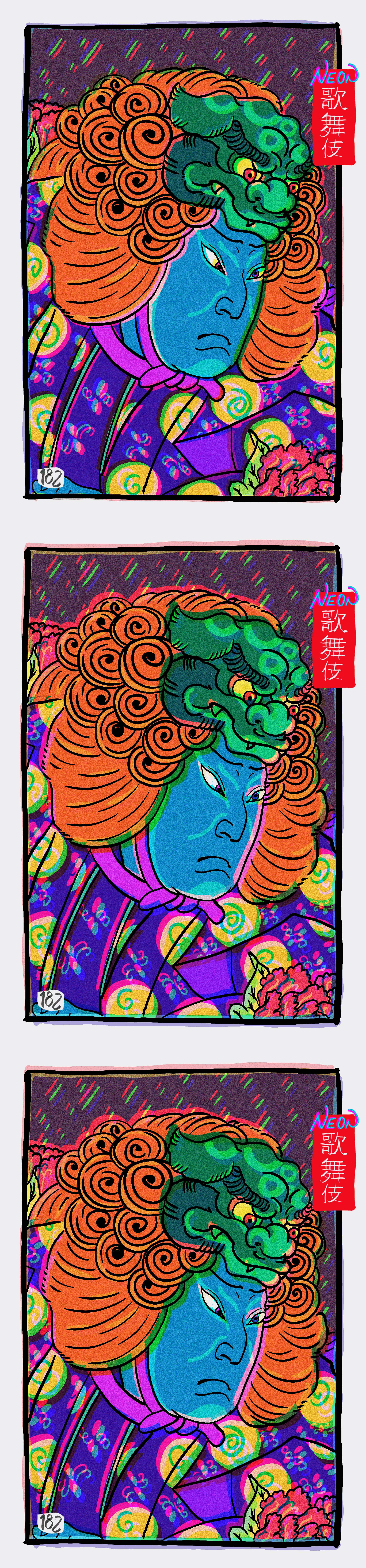 Neon Kabuki #182