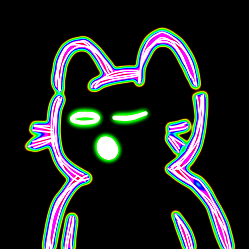 Neon Cat #272