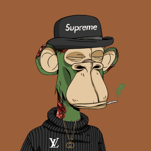 Bored Ape Collab x SUP BlackHat Ape #20